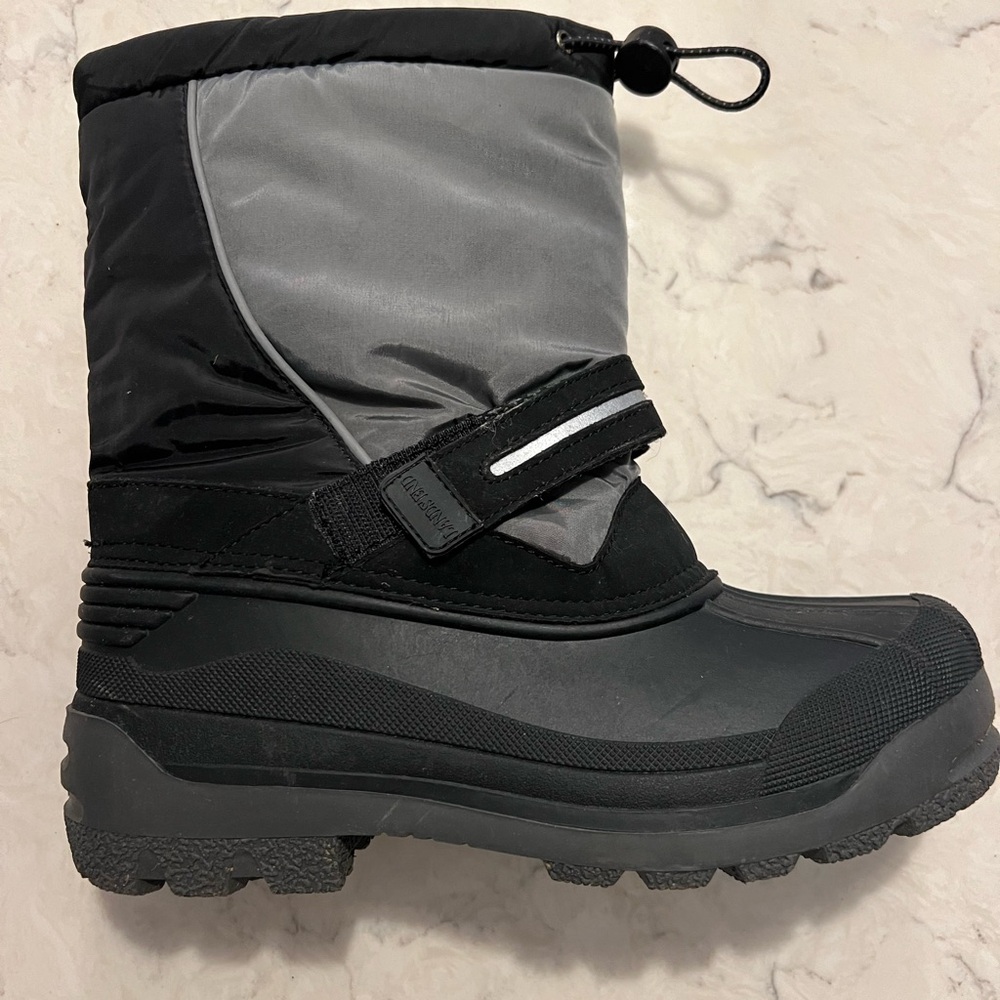 Lands'‎ End Black Winter Boots